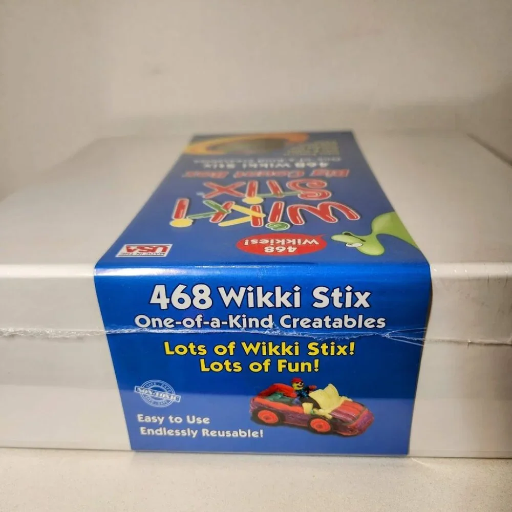 NEW 468 Wikki Stix in 13 Colors Arts and Crafts Supplies Kit Wax Beeswax School